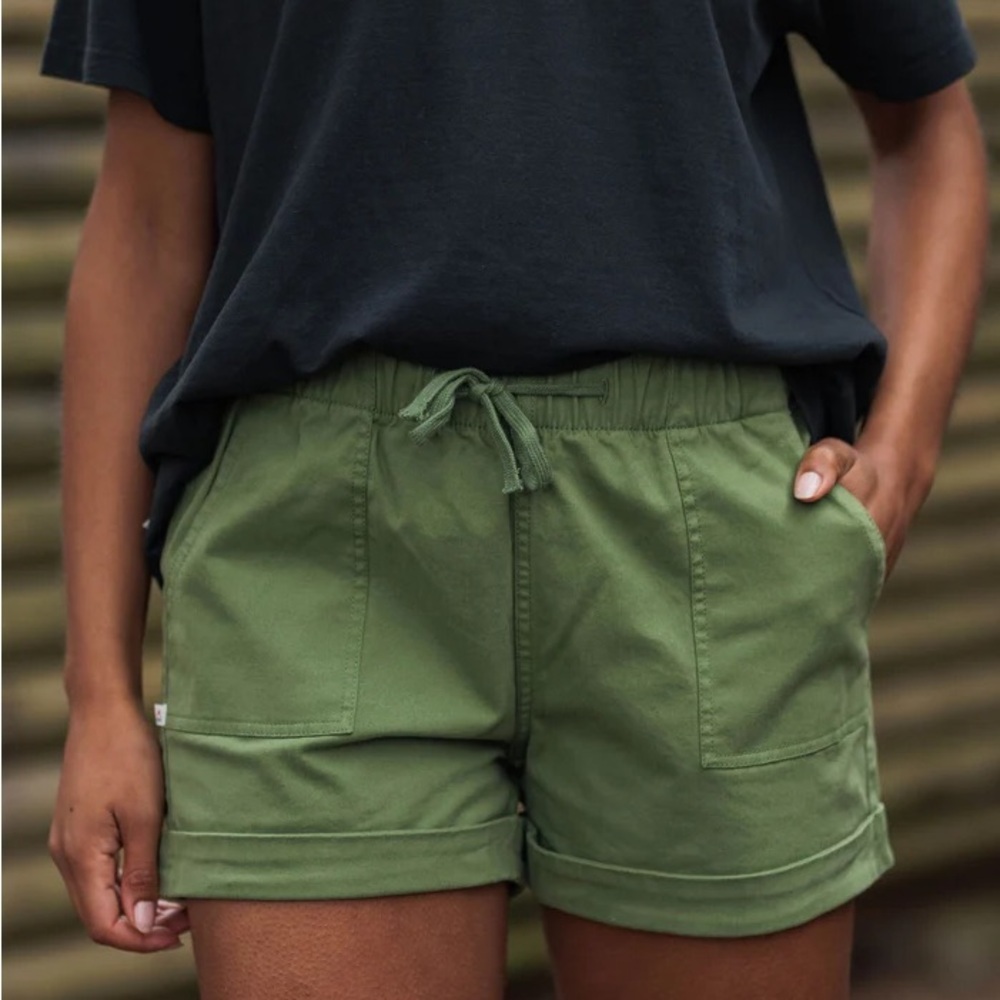 PASSENGER Carriso Organic Cotton Short Vineyard Green Size XS